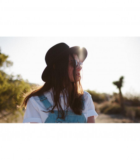 Wesley fedora black wm